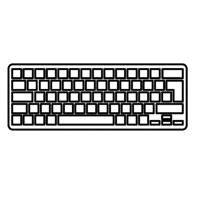Клавиатура ноутбука Toshiba Satellite C850/L850 series черная с черной рамкой RU (A43412)